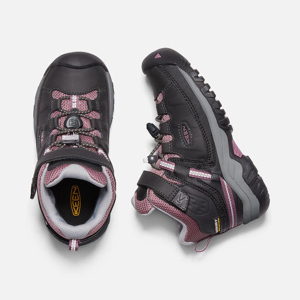 Keen Laarzen Kinderen Zwart/Roze - Targhee Waterproof - 45862-RMNA